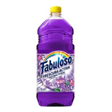 Fabuloso Líquido Aroma Lavanda Caja C/12 Piezas 1 Litro C/u