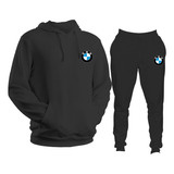 Kit Conjunto Blusa De Frio E Calça Moletom Bmw