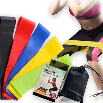 Kit 5 Bandas Elásticas Entrenamiento Resistencia Ejercicio | MercadoLibre