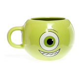 Taza 3d Disney Mike Wazowski Monster Inc Cerámica 500ml