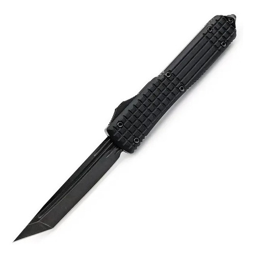 Canivete Automático Microtech Ultratech Delta Tanto Black.