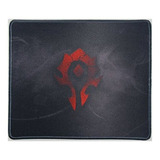 Pad Mouse - Wow 12x10 Inch World Of Warcraft Horde Flag Badg