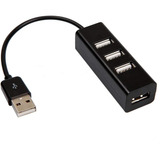 Mini Hub De Expansión De Puerto Usb, 4 Puertos Usb 2.0 Hub P