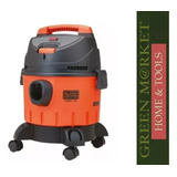 Aspiradora De Tacho Black+decker Bdwd10 10l Naranja Y Negra 