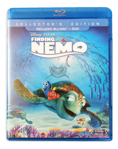 Buscando A Nemo Blu-ray 3 Discos Original Usado