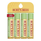 Burts Bees 100% Natural Moisturizing Lip Balm, Cucumber Min