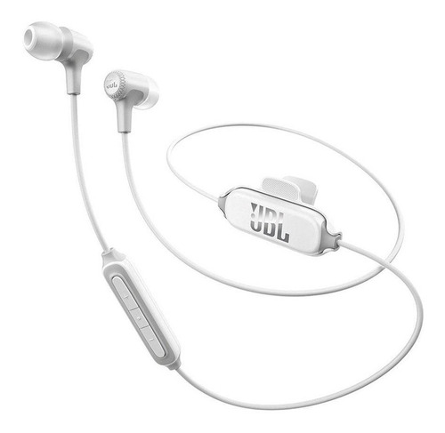 Fone De Ouvido Jbl E25bt In Ear Bluetooth Branco Sem Fio