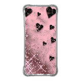 Capa Capinha Personalizada Celular Case Corações Light Cor38