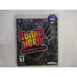 Guitar Hero Warrior's Of Rock Ps3 Original **play Again**