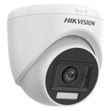 Cámara Domo Tvi 2mp 2.8mm Smart Hybrid Light 20m Hikvision