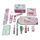 Set Cosmetiquero, Maquillaje Y Accesorios Hello Kitty