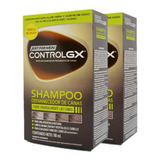 Kit X 2 Shampoo Just For Men Control Gx Progresivo Canas X2