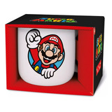 Taza Tazon Super Mario Bros Nintendo Con Caja 380ml