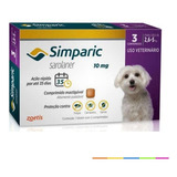 Simparic Antipulga Carrapato Sarna Cães 2 A 5kg 3 Compridos