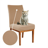 Kit Capa Para Cadeira Jantar Ideal P/ Gato 6 Lugares Protex