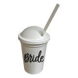 Vasos Milkshake Personalizado Bride Squad Team Bride (x5)