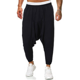 Pantalones Harem De Yoga Sueltos Casuales Para Hombre