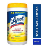 Bote Jumbo Toallitas Desinfectantes Lysol  Antibacterial 