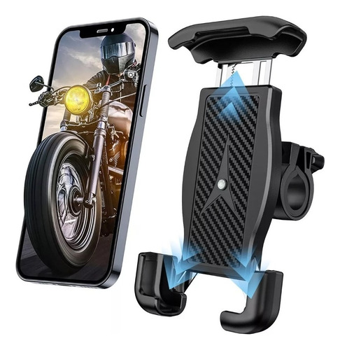 Base Soporte Porta Celular Para Bicicletas Moto De 360