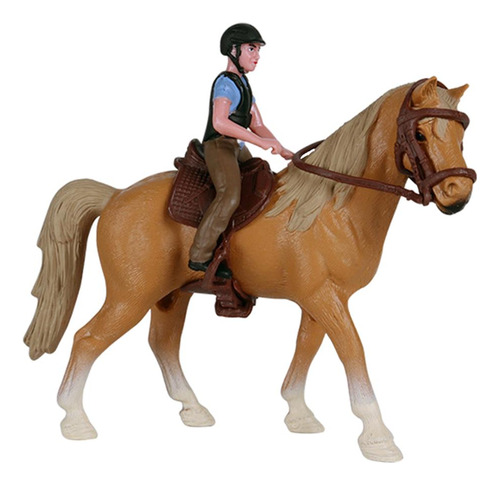 Figura De Cavalo De Plástico Animal Com Modelo De Animal De