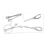 Pinza Piercing Abierta Oval