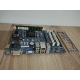 Placa Mãe Ecs Hdc-m + Amd C-60 Apu + 2gb Ddr3