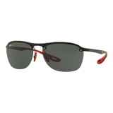 Lentes De Sol Ray Ban Scuderia Ferrari Rb4302-62 Originales 