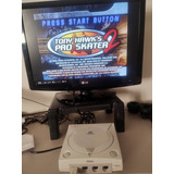 Sega Dreamcast Funcionando, Controle Cabos E 2 Jogos