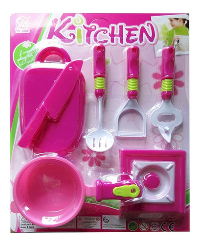 Set De Cocina Table Ware 7 Piezas Blister