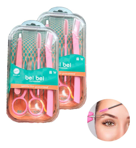 Set X8u Herramientas Para Perfilado Diseño De Cejas 