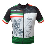 Jersey De Ciclismo Ruta O Mtb Mexico Blanco Nineth Team 