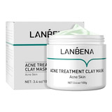 Tratamiento Acne Lanbena Mascarilla Elimina Y Previene 