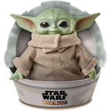 Baby Yoda Peluche The Mandalorian De  28cm Mattel Original