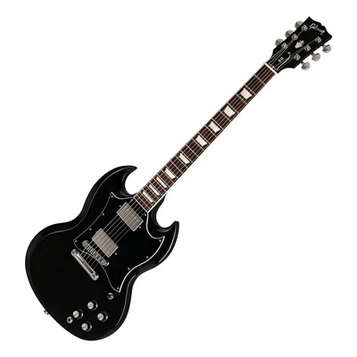 Guitarra Electrica Gibson Sg Standard Color Negro Material Del Diapasón Palo De Rosa Orientación De La Mano Diestro | Envío gratis