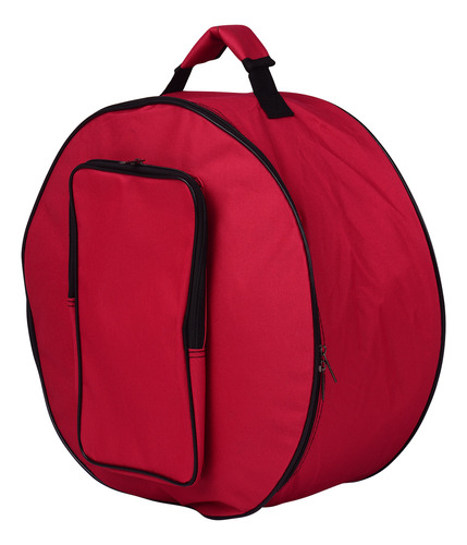 Mochila Gig Bag, Accesorio Compacto, Bolsa De Batería Roja P