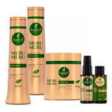 Haskell Murumuru Shampoo Cond Manteiga 500g + Seiva E Nectar