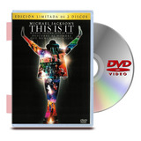 Dvd This Is It: 2 Discos