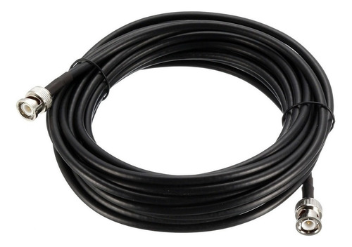 Cable Coaxial Rg58 De Macho Bnc A Bnc 50ohm 15,24m Longitud