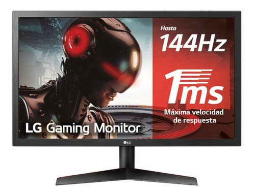 Monitor Gamer Ultragear 24'' LG Fhd 16:9 Freesync 144hz 1ms 