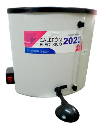 Calefon Ducha Con Tecla Plastico Pvc 20 Lts Electrico 