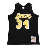 Mitchell And Ness Jersey Rn La Lakers Shaquille O'neal 96