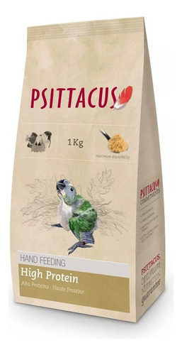 Psittacus Papilla Para Loros Alta Proteina 1 Kg High Protein