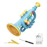 Instrumentos De Juguete Para Juguetes Trompeta Azul