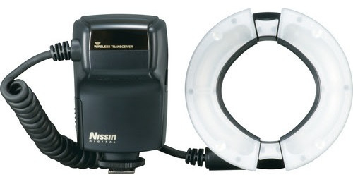 Flash Macro Camera Profissional - Nissin Mf18 Macro Flash