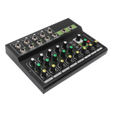 Consola De Sonido Mix5210fx Mezclador De Efectos Compacto De