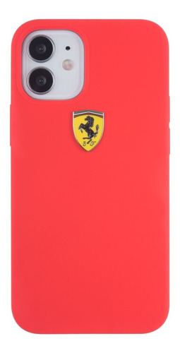 Funda Case Protector De Ferrari Silicone Rojo Para iPhone 11