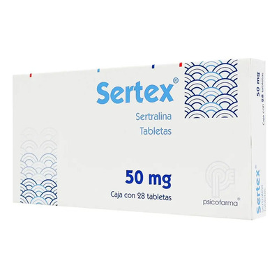 Sertex Tableta 50 Mg, 14 Tabletas | Envío gratis