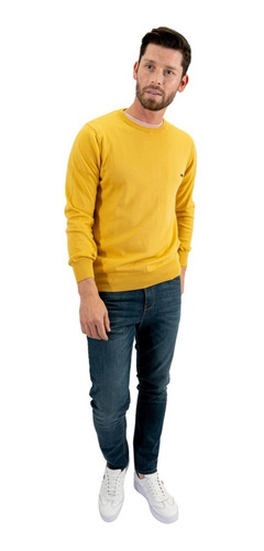 Sweater Pato Pampa Base Algodón Gg10 San Marino Amarillo