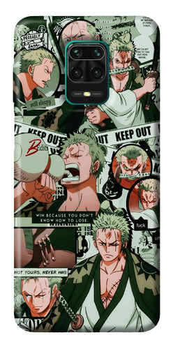 Funda Forro Zoro One Piece Para iPhone Samsung Motorola