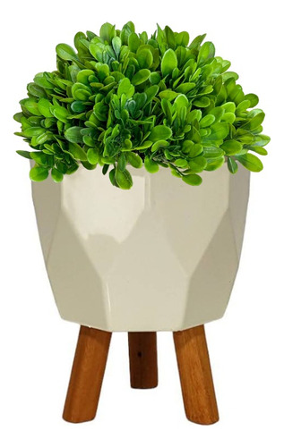 Mini Vaso Decorativo Pequeno Com Pezinhos Tripé Planta Fac2